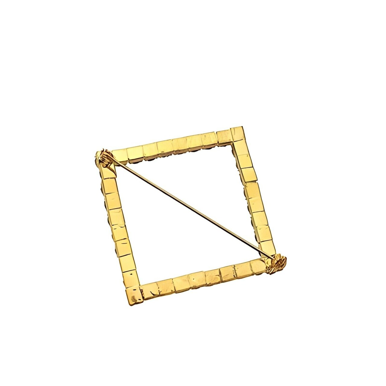 2" Diamond Metal Rhinestones Chair Sash Buckle Pin Party Events Home Decorations